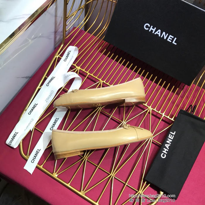 CHANEL香奈兒 經典款 頂級貨 進口對版布面 原版複製 進口真皮大底 芭蕾舞鞋 時尚單品 明星網紅同款  dsX1188